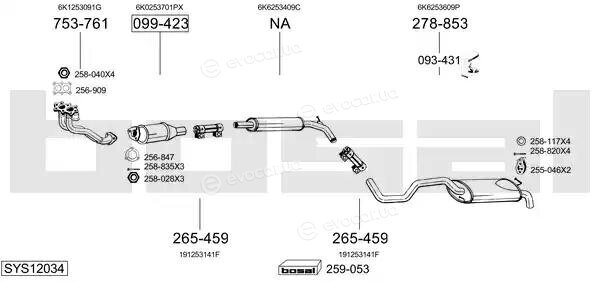 Bosal SYS12034