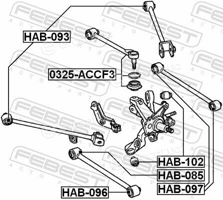 Febest HAB-085