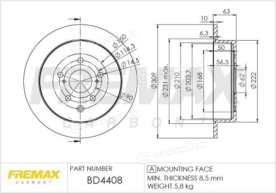 Fremax BD-4408