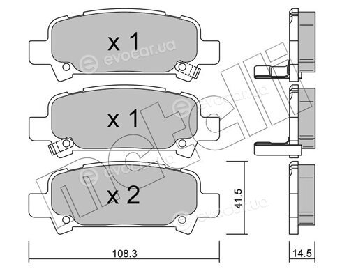 Metelli 22-0414-0