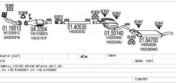 MTS C380167002970