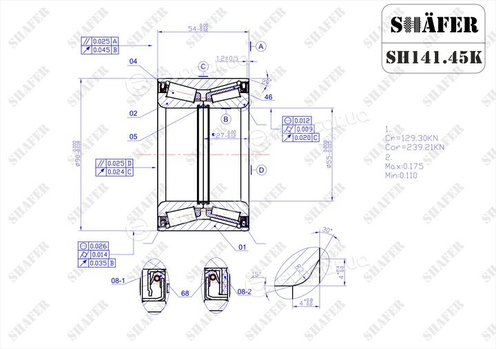 Shafer SH14145K