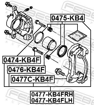 Febest 0474-KB4F