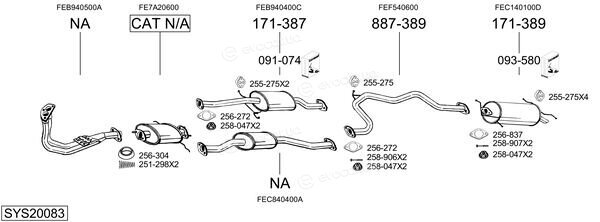 Bosal SYS20083