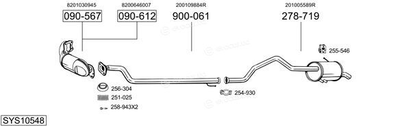 Bosal SYS10548