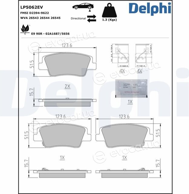 Delphi LP5062EV