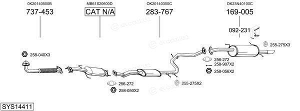 Bosal SYS14411