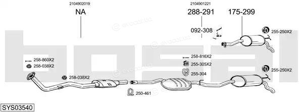 Bosal SYS03540