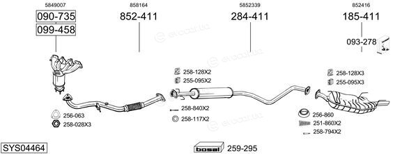 Bosal SYS04464