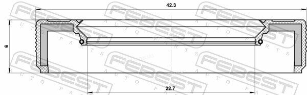 Febest 95LBY-24420606R