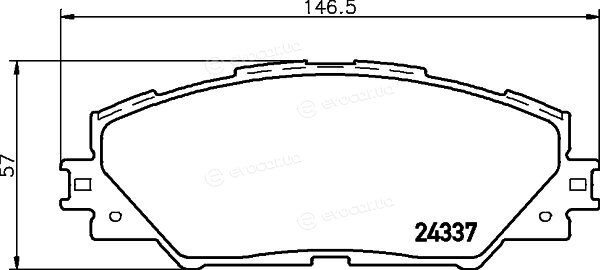 Hella Pagid 8DB 355 006-871