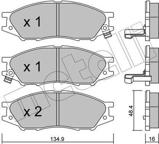 Metelli 22-0810-0