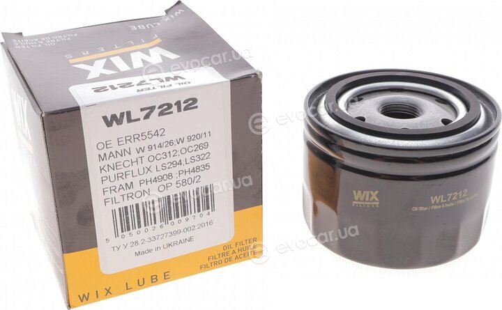 WIX WL7212