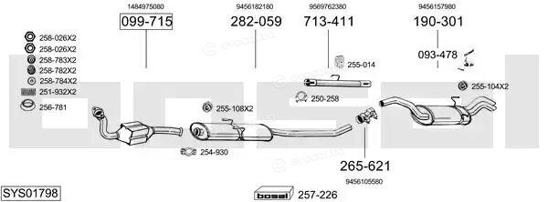 Bosal SYS01798