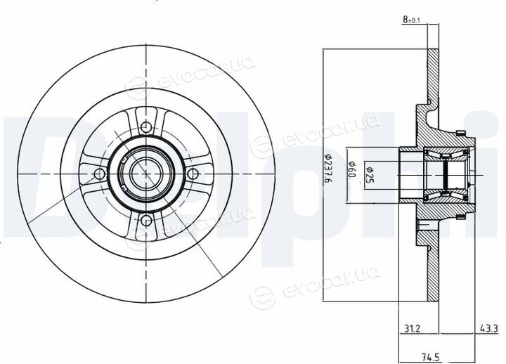 Delphi BG9025RS