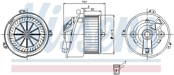 Nissens 87129