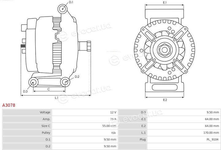 AS A3078