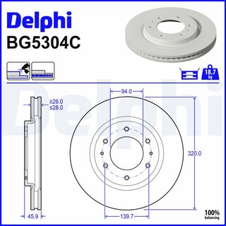 Delphi BG5304C