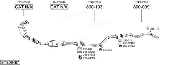 Bosal SYS06467