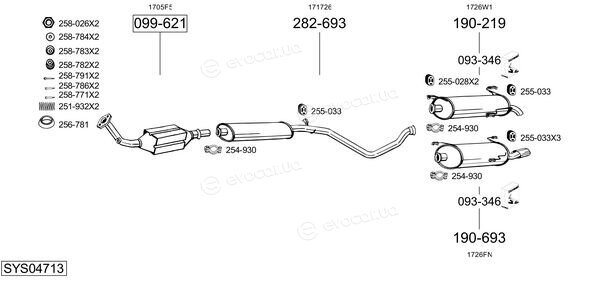 Bosal SYS04713