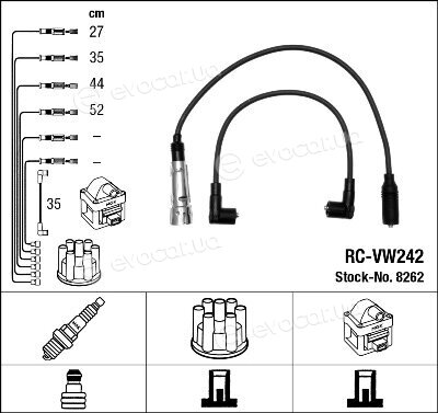 NGK / NTK RC-VW242