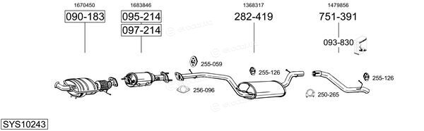 Bosal SYS10243