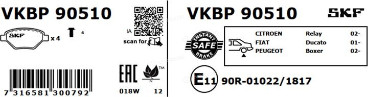 SKF VKBP 90510