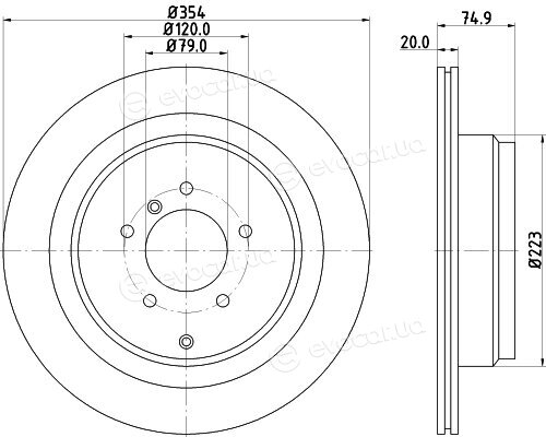 Hella Pagid 8DD 355 115-291