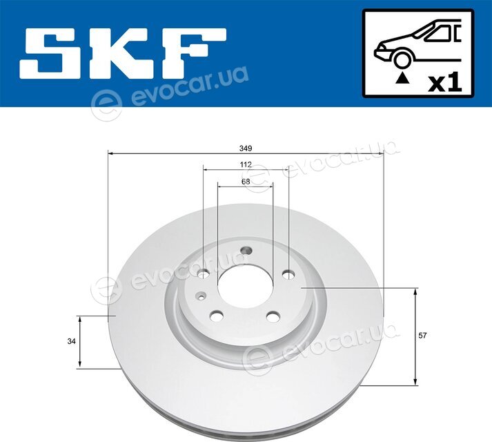 SKF VKBD 81330 V1