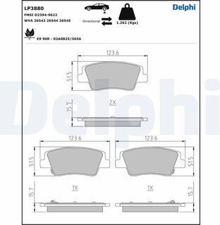 Delphi LP3880