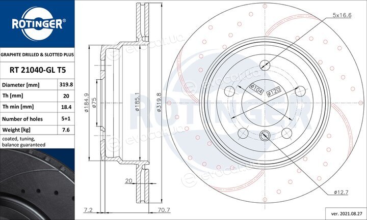 Rotinger RT 21040-GL T5