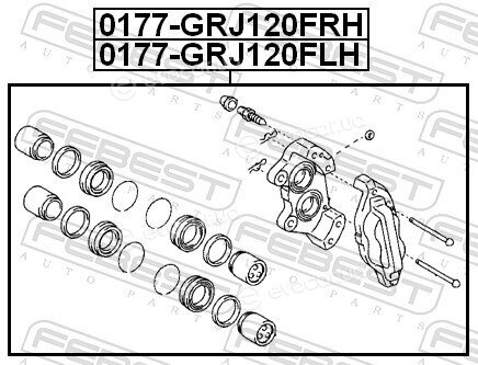 Febest 0177-GRJ120FRH