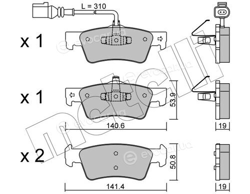 Metelli 22-0661-1