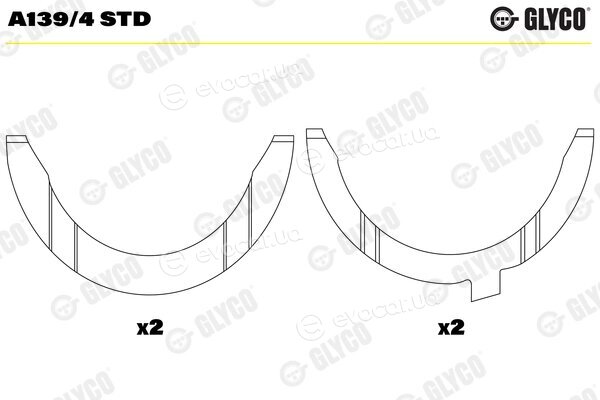 Glyco A139/4 STD