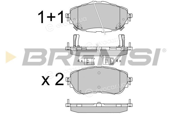 Bremsi BP3537