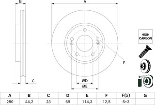 Bosch 0 986 479 F36