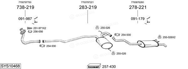 Bosal SYS10468