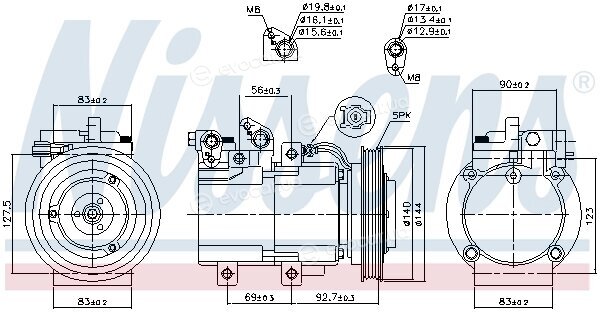 Nissens 890182