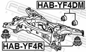 Febest HAB-YF4DM