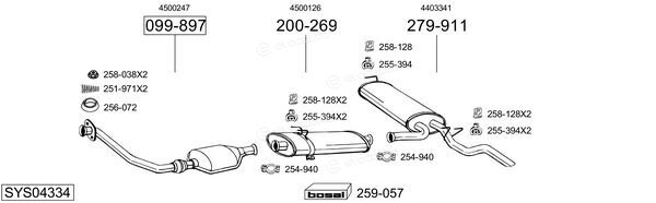 Bosal SYS04334