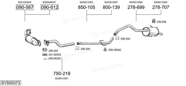 Bosal SYS05373