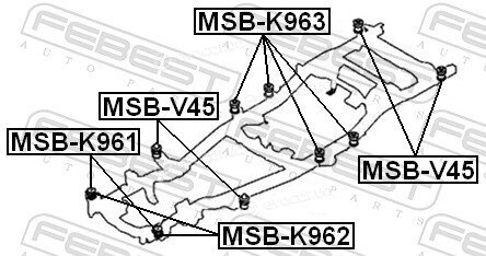 Febest MSB-K961