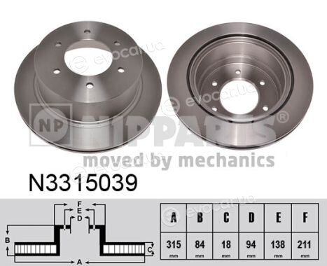 Nipparts N3315039