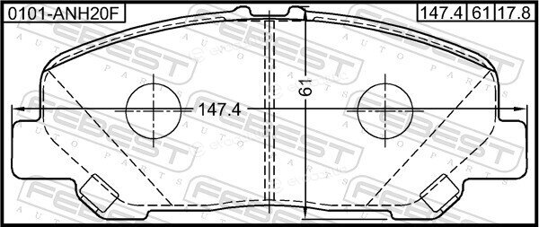 Febest 0101-ANH20F