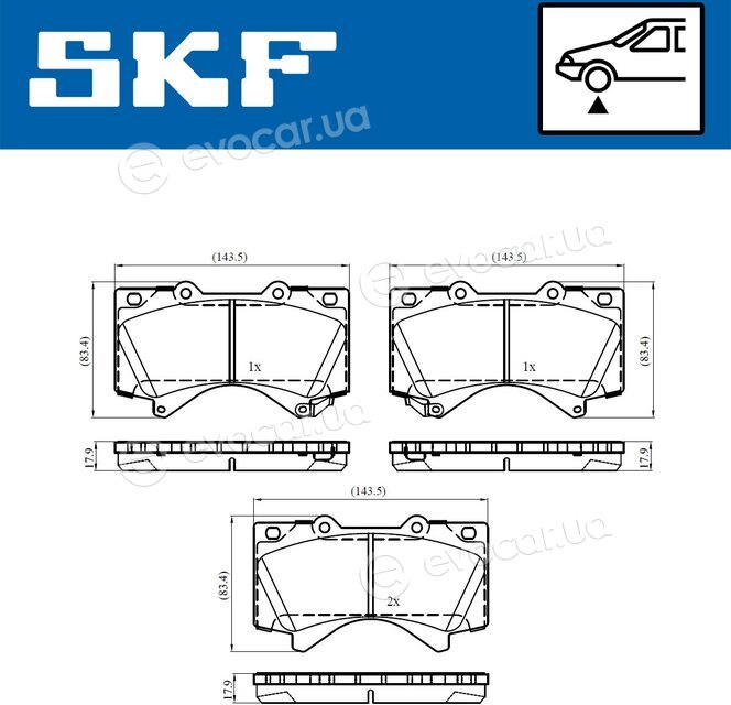 SKF VKBP 80635 A