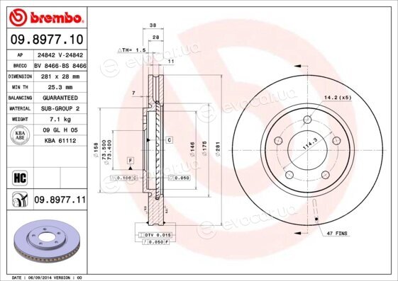 Brembo 09.8977.11