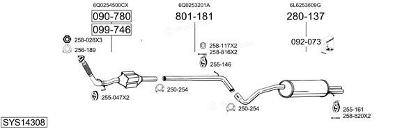 Bosal SYS14308