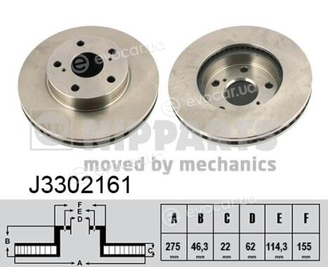 Nipparts J3302161