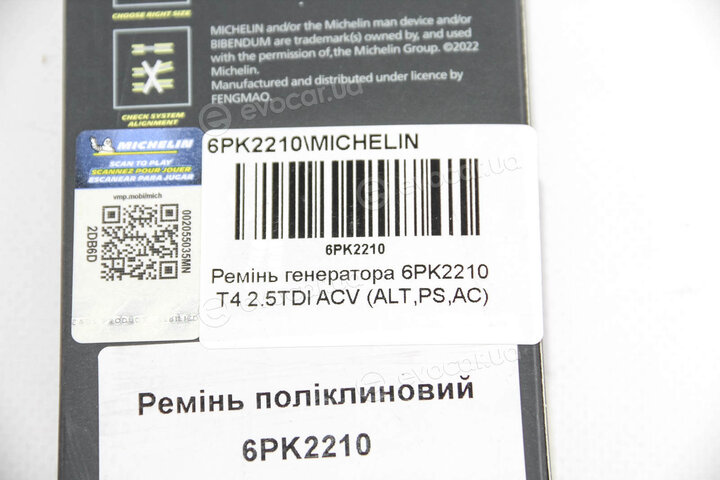 Michelin 6PK2210