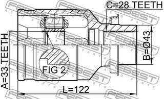 Febest 0511-M6MTRH